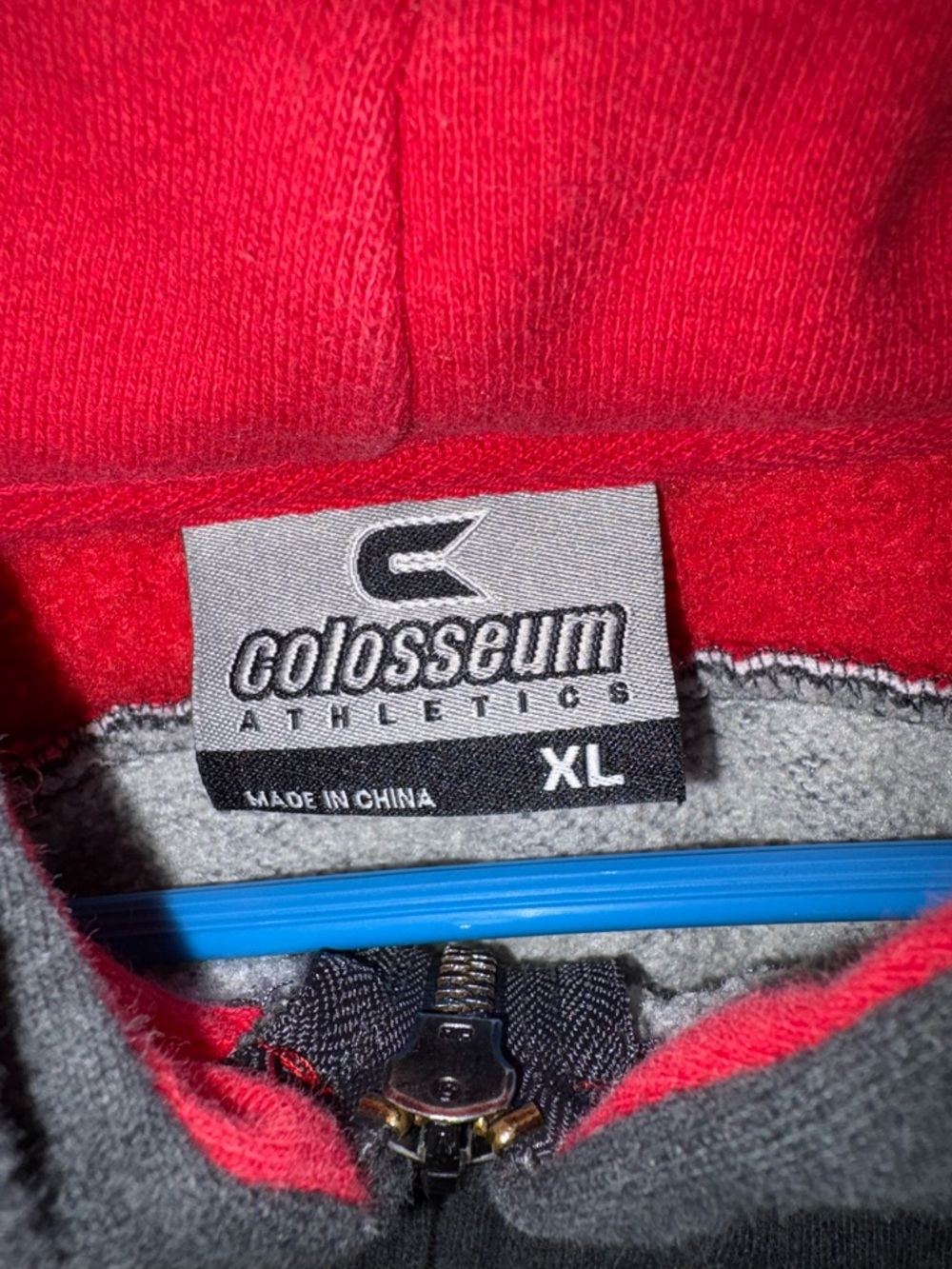 Georgia Bulldogs Mens Colosseum Zip Up Hoodie - Picture 3 of 3